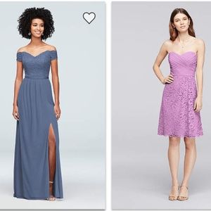 Steel Blue Short Bridesmaid Dress